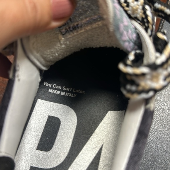 P448 low top sparkle sneaker Sz 8 1/2 - Picture 7 of 7